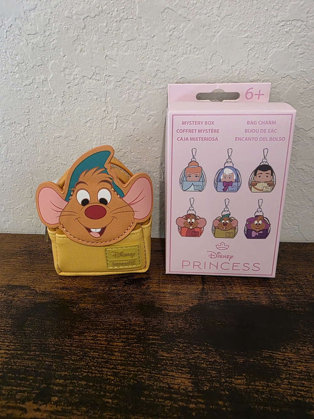 Disney Loungefly Gus Gus Character Bag Charm Wallet